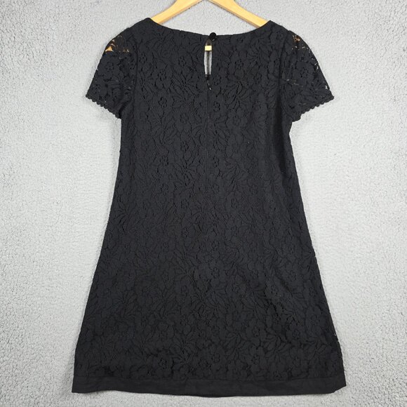 Twenty One Dress Womens Size Small Black Cocktail Mini Gothic Grunge Eyelet Y2K - Picture 5 of 11